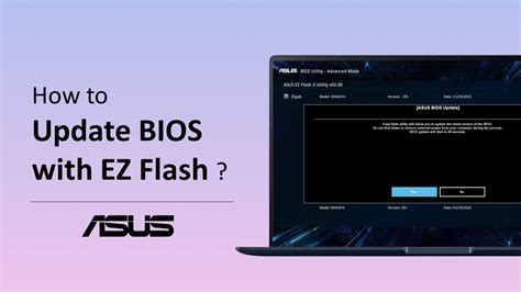 How to update BIOS with EZ Flash .